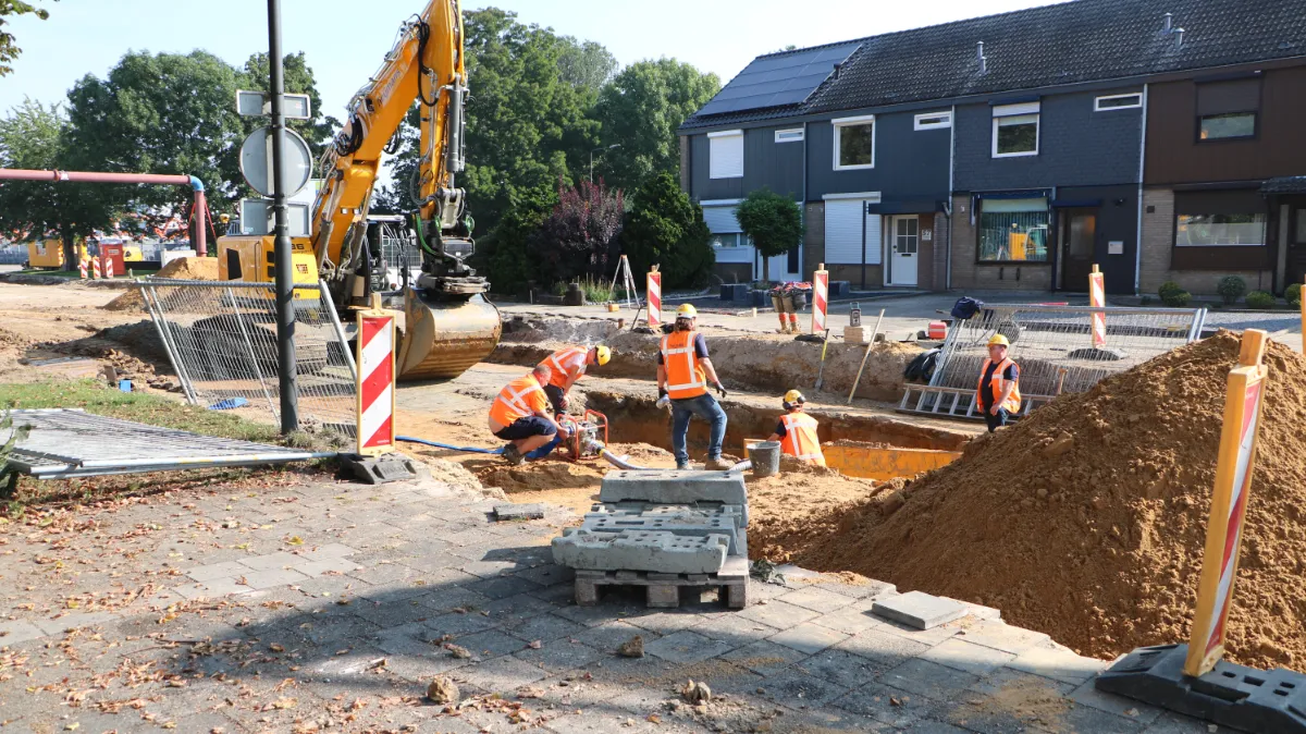 rioleringswerkzaamheden nusterweg