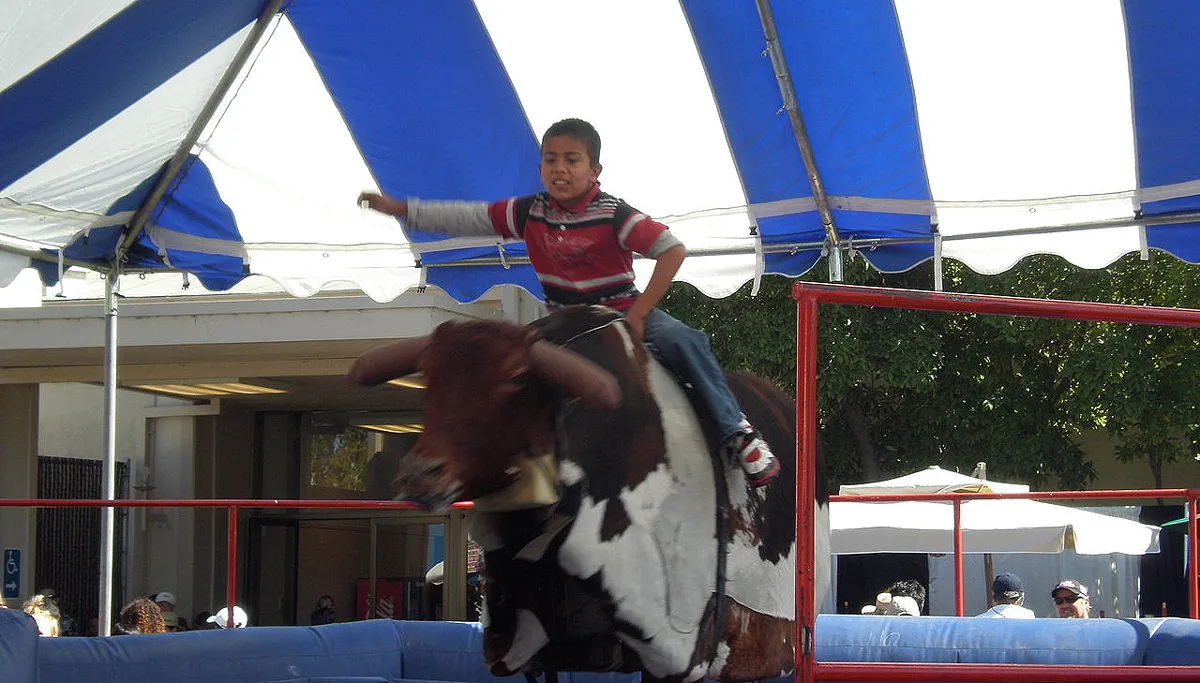rodeo stier brokensphere wikimedia commons