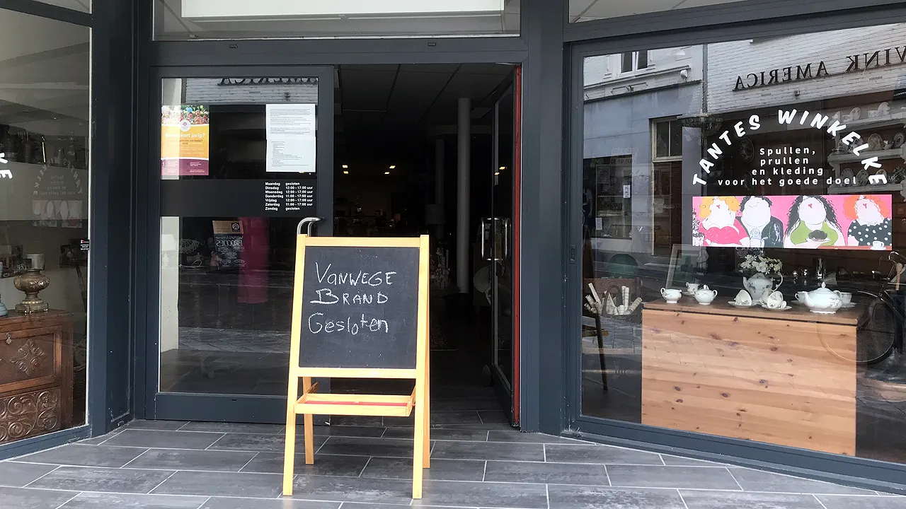 rookschade bij bie de tantes steenweg sittard