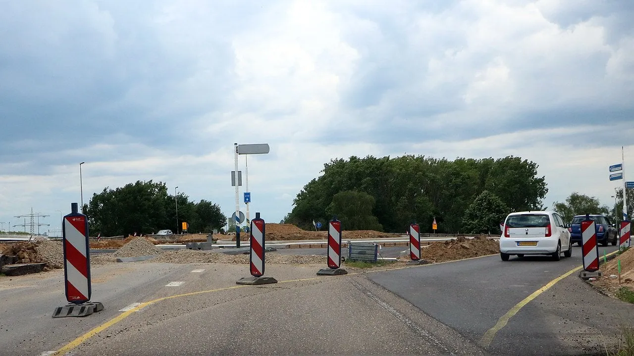 rotonde bij urmond juni 20201