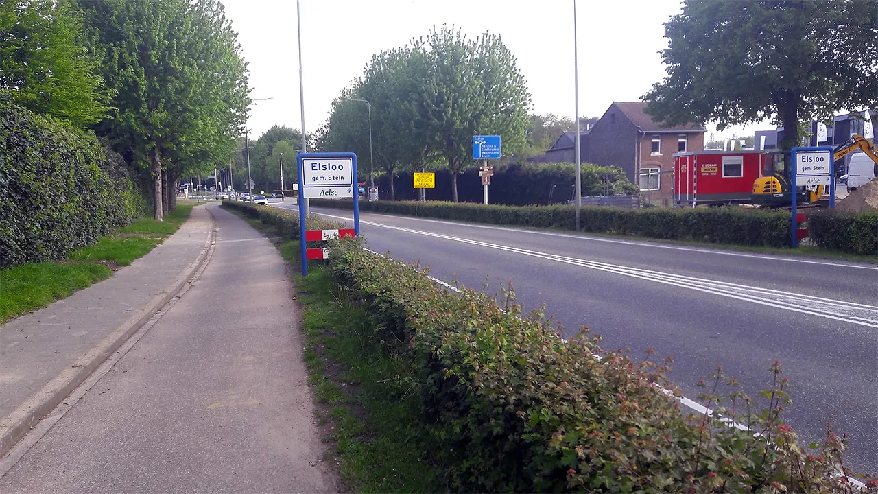rotonde elsloo op de schop