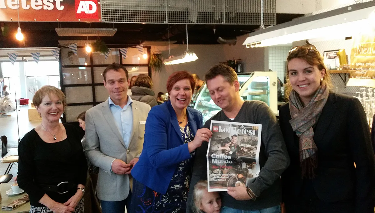 ruth peetoom bij coffee mundo