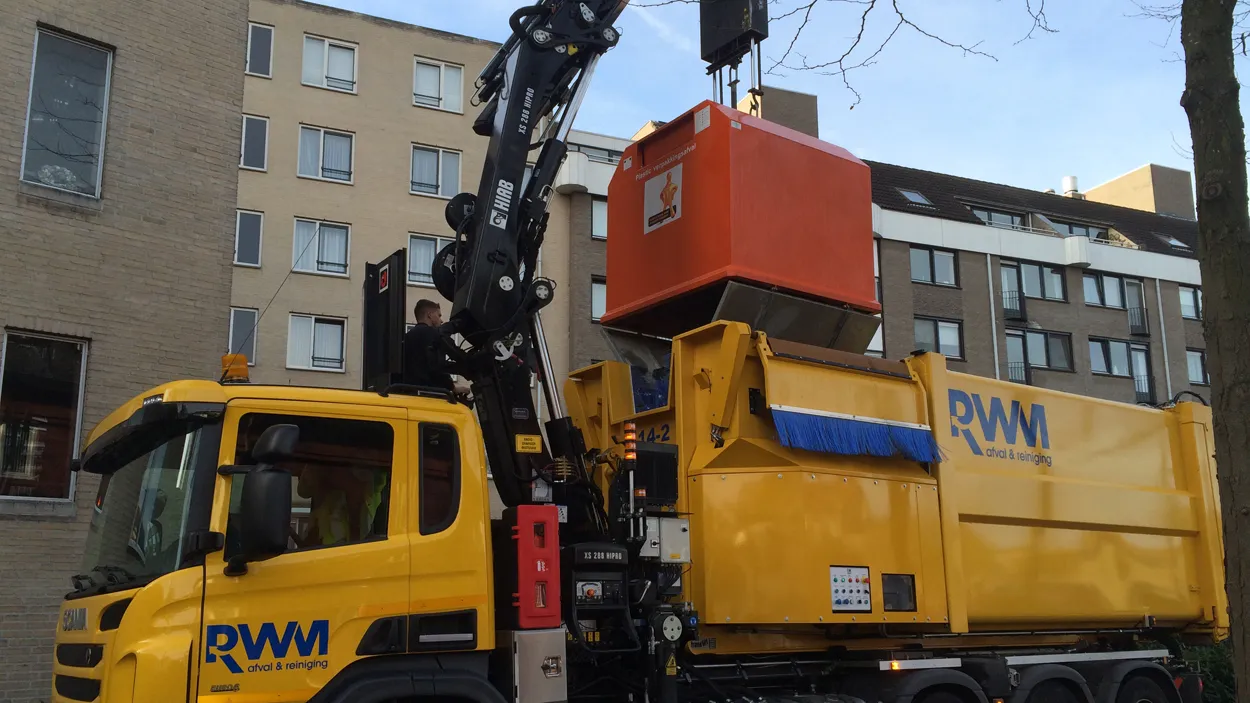 rwm nieuw werkbedrijf afval kunststof ophalen 111
