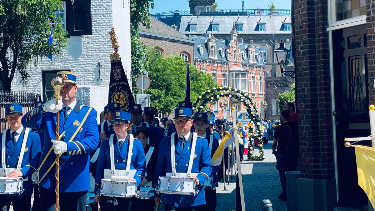 sacramentsprocessie 2023 sittard phil einde route