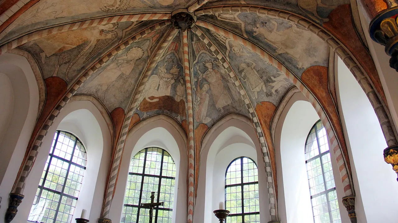 salviuskerkje limbricht frescos
