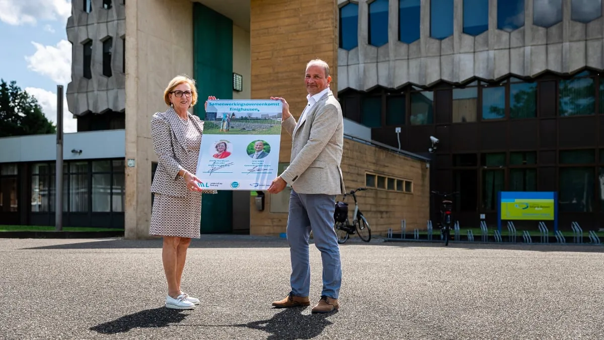samenwerkingsovereenkomst waterschap en gemeente inzake einighausen