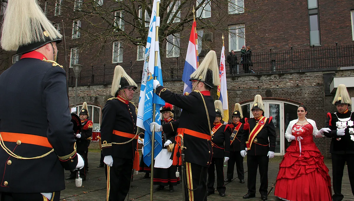 schutterij sint rosa commando overdracht