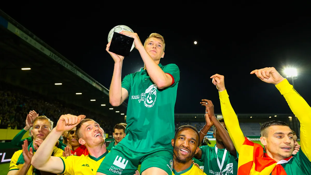 schuurs promoveert met fortuna sittard mei 2018