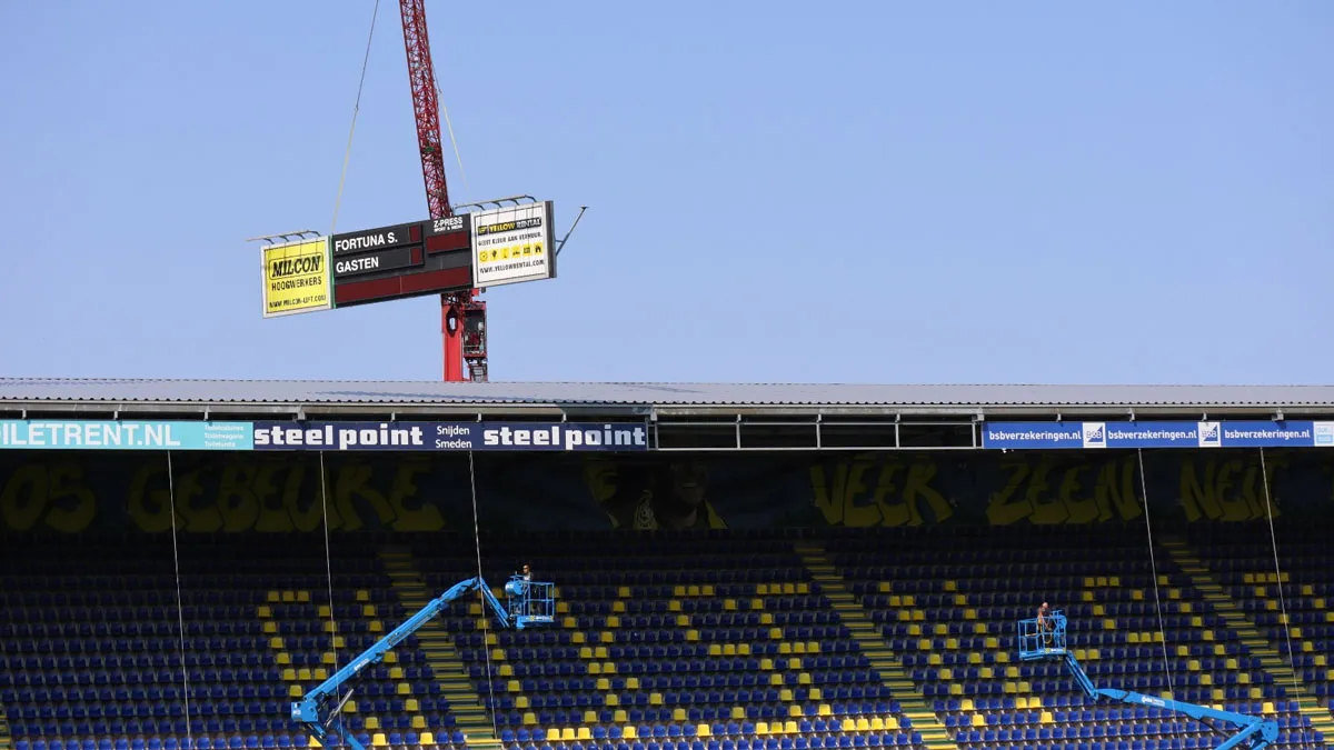 scoreborden fortuna sittard vervangen