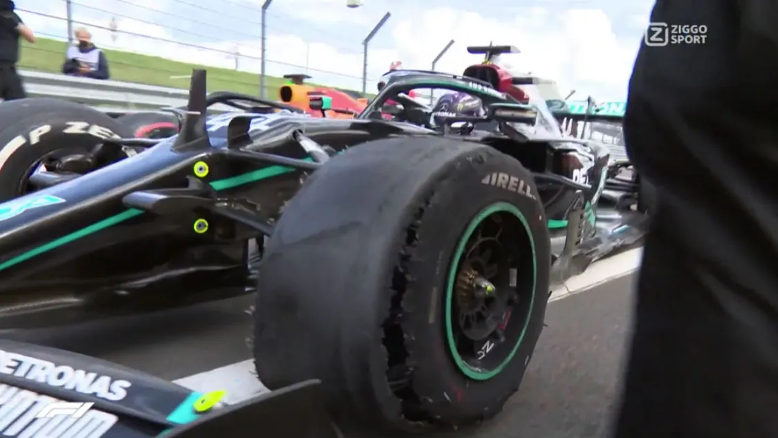 screenshot platte band lewis hamilton silverstone 2020