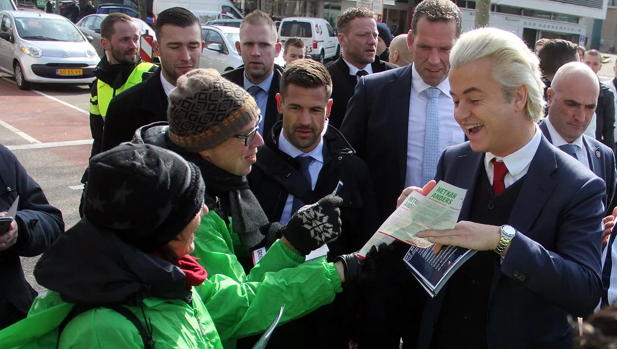 sint joep 2018 geert wilders groen links