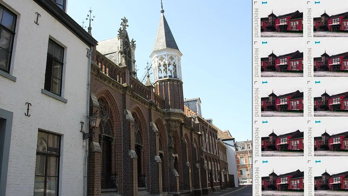 sint joep postzegel 2020 serviam mariapark sittard oude markt