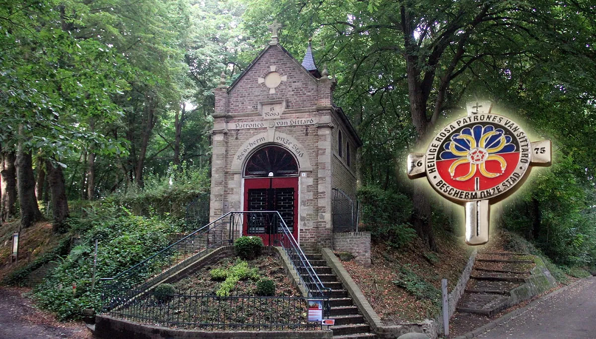 sint rosakapel 14 augustus 2016 met speldje