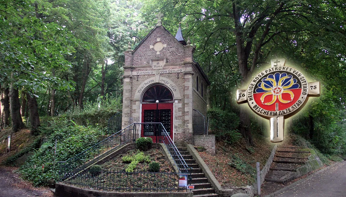 sint rosakapel 14 augustus 2016 met speldje