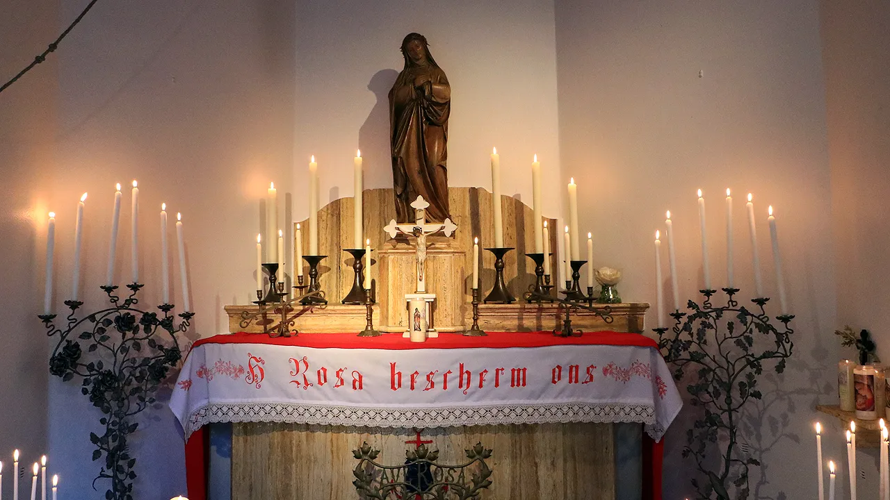 sint rosakapel 20 maart coronacrisis