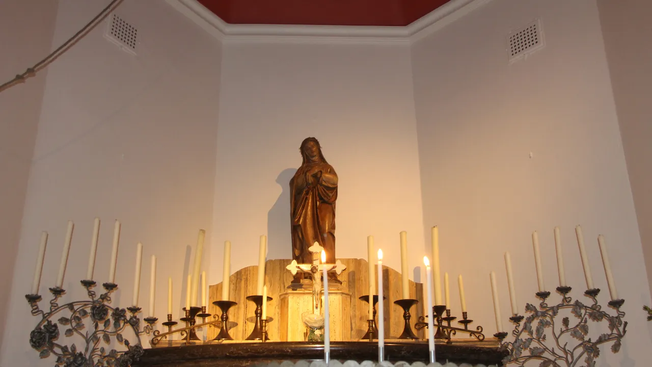 sint rosakapel sint rosa terug in de kapel