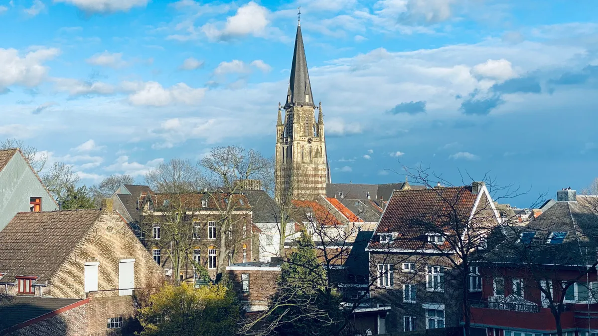 sittard op de dag dat eunice overtrok