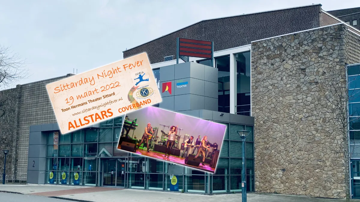 sittarday night fever 5 toon hermans theater ingang mgr claessensstraat 2