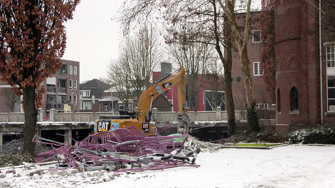 sloop parkeergarage de wieer