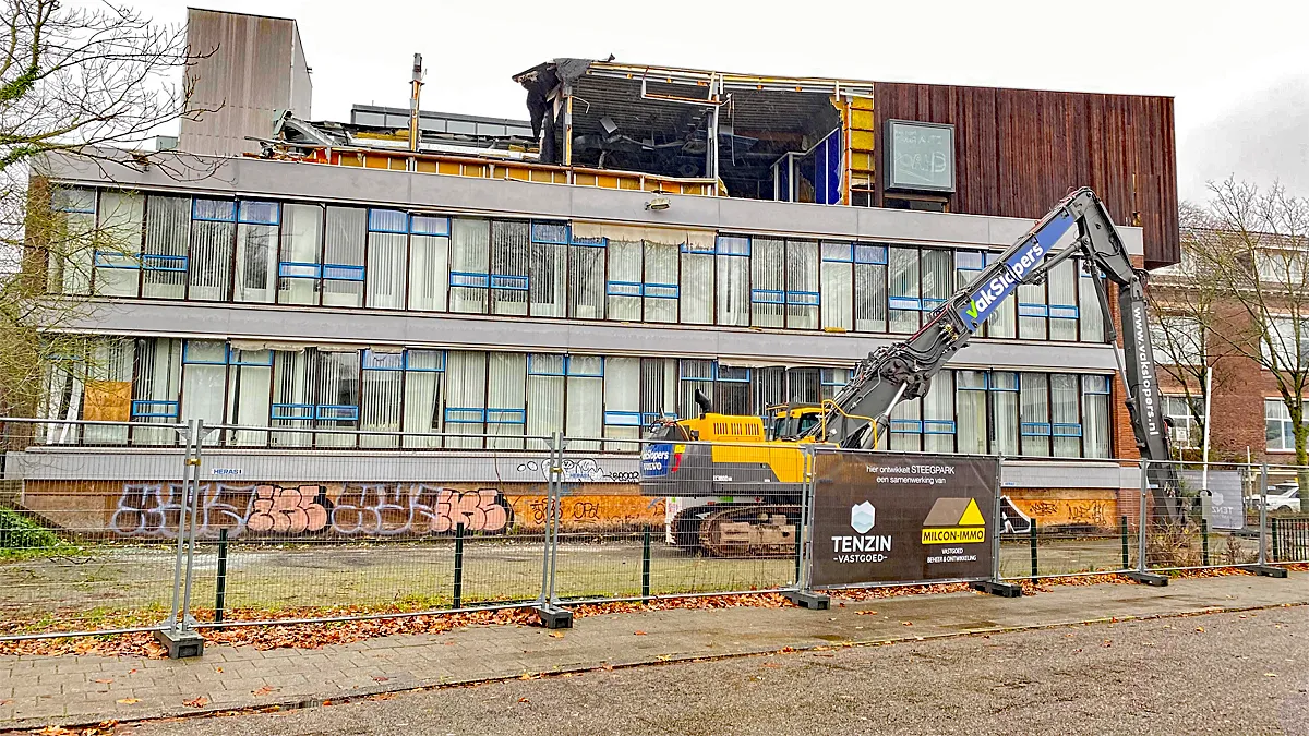 sloop voormalig arbeidsbureau kleine steeg