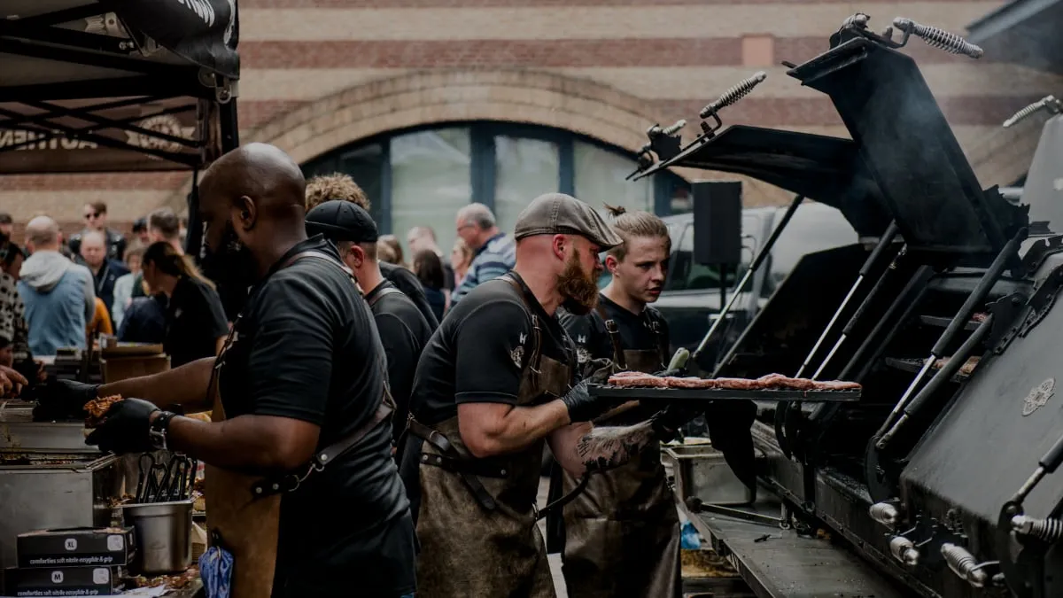 smokey south het bbq event van het zuiden