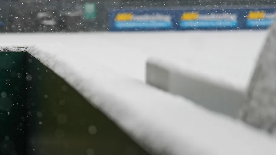 sneeuw op veld fortuna leit tot afgelasting
