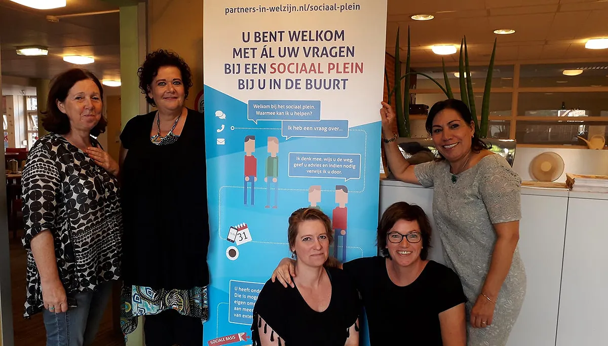 sociaal plein foto 1
