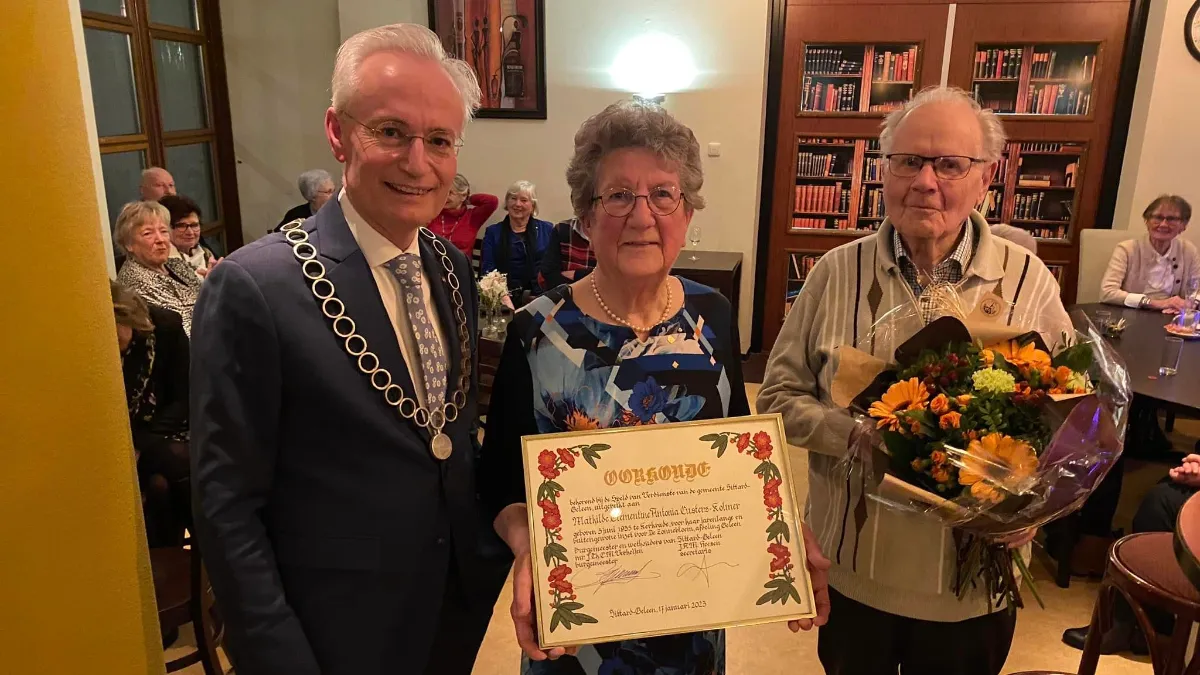 speld van verdienste tilla custers kolmer