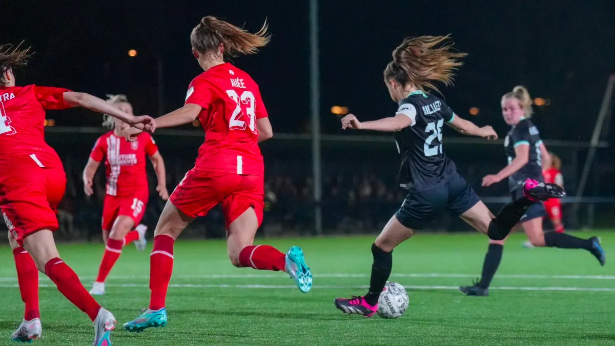 spelmoment bekerduel twente fortuna vrouwen 1 1