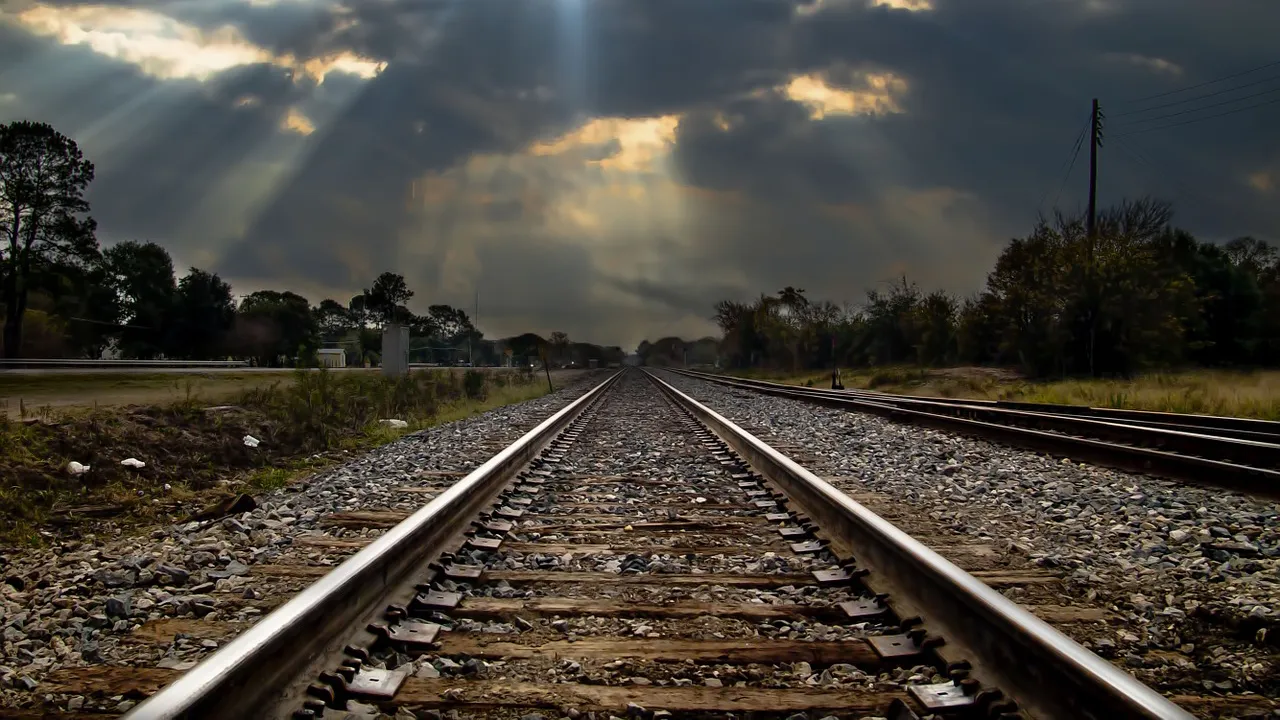 spoor rails railroad 166535 1280