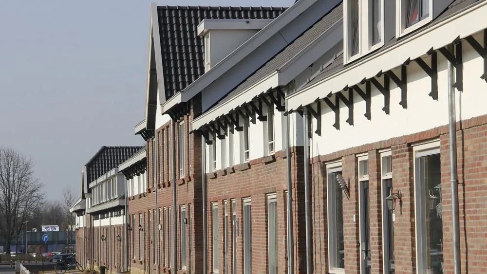 spoorkolonie gerestaureerd sociale huurwoningen