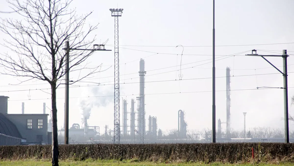 spoorlijn langs chemelot