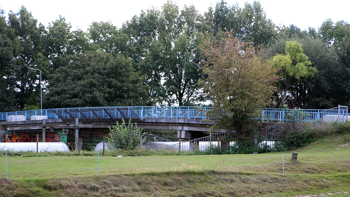 spoorviaduct bij sanderbout