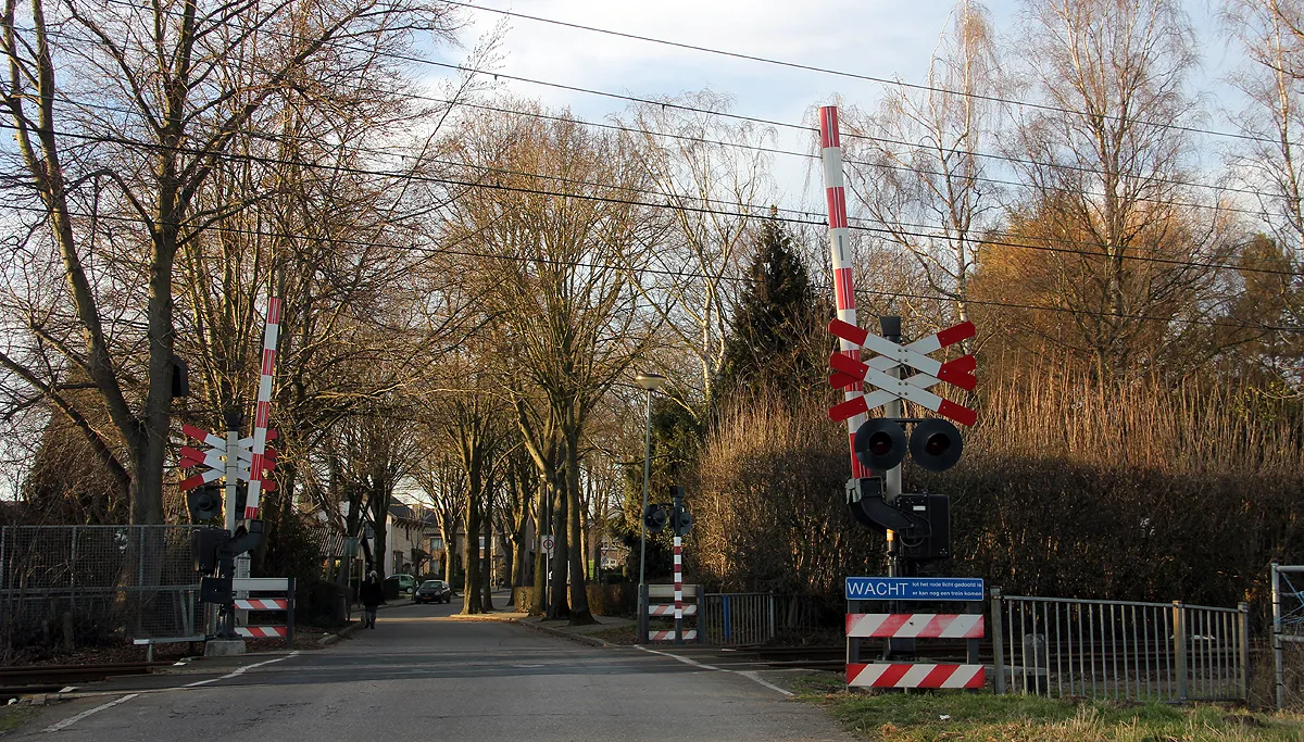 spoorwegovergang bij manege ten eijsden geleen