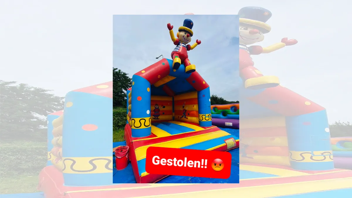 springkussen gestolen