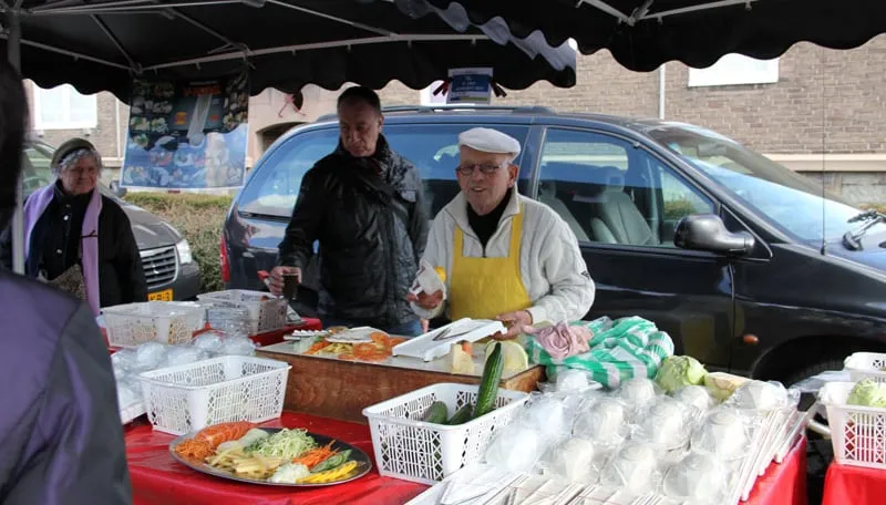 standwerker sint joep groentensnijder