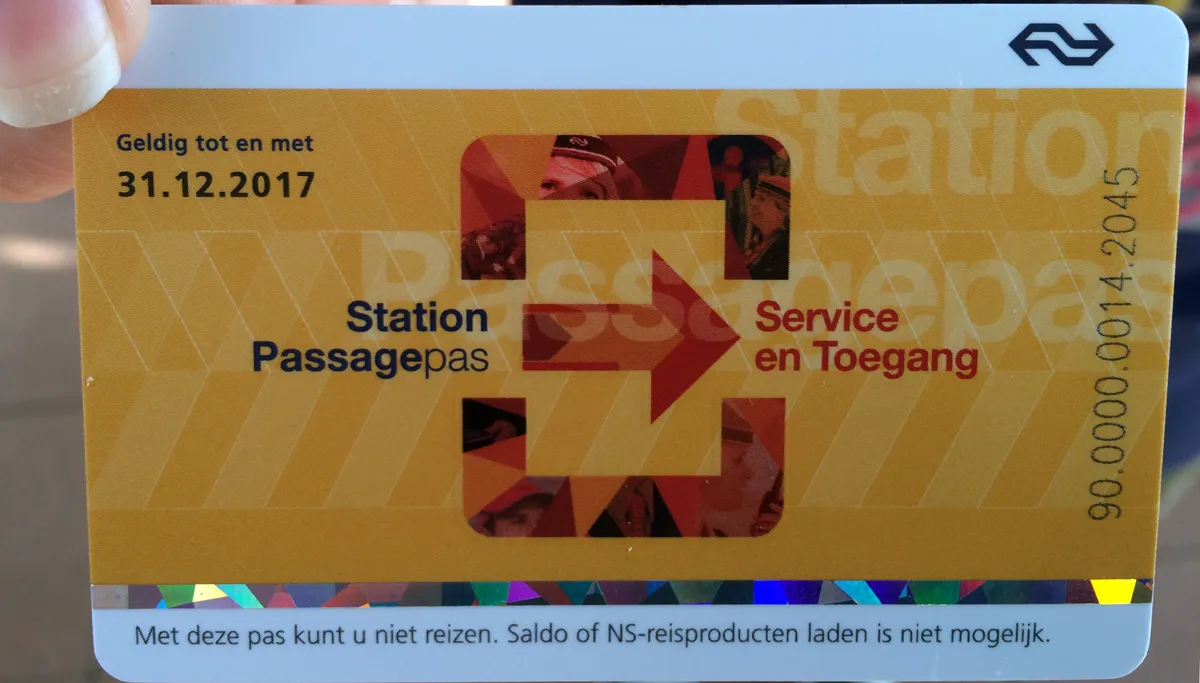 stationspassagepas ov poortjes sittard