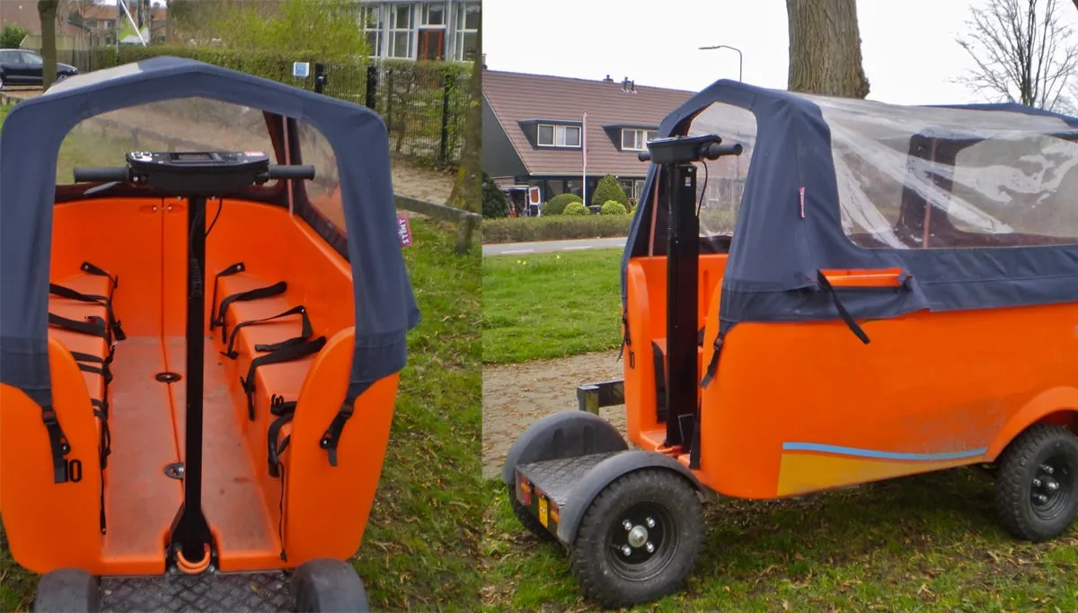 stint rijdende badkuip