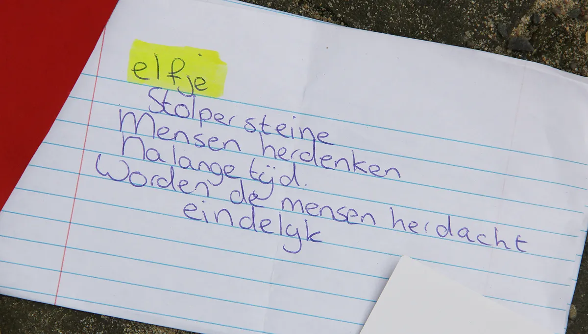 stolpersteine elfje