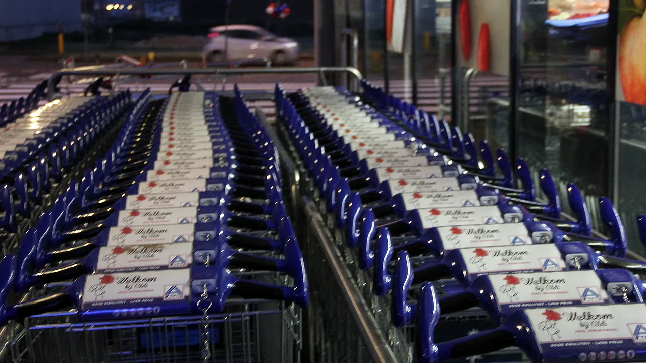 supermarktkarretjes aldi