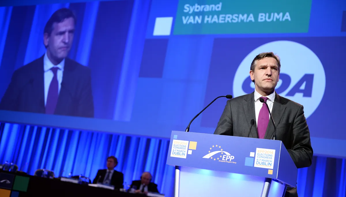 sybrand van haersma buma cda fractievoorzitter