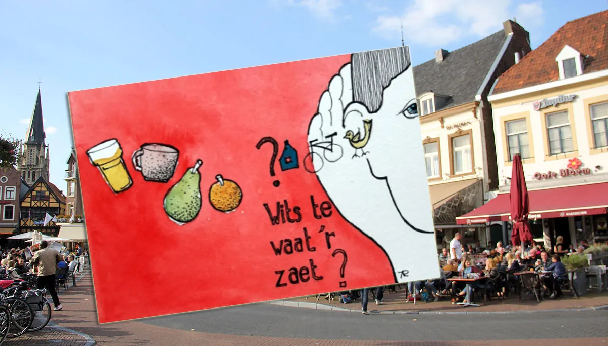 taalgidsje sittard markt september 2015 zonnige dag
