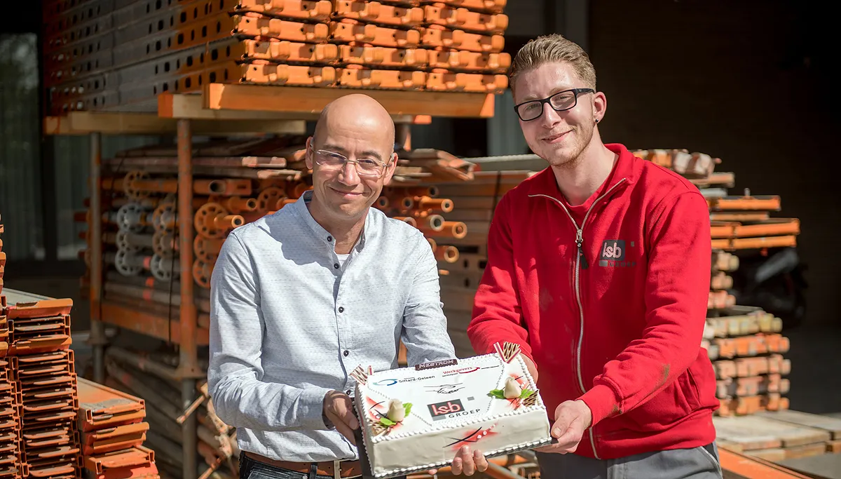 taart voor lsb groep