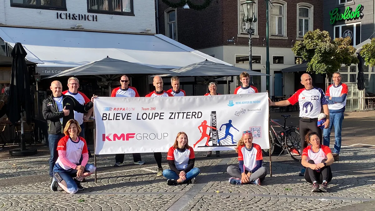 team blieve loupe zitterd