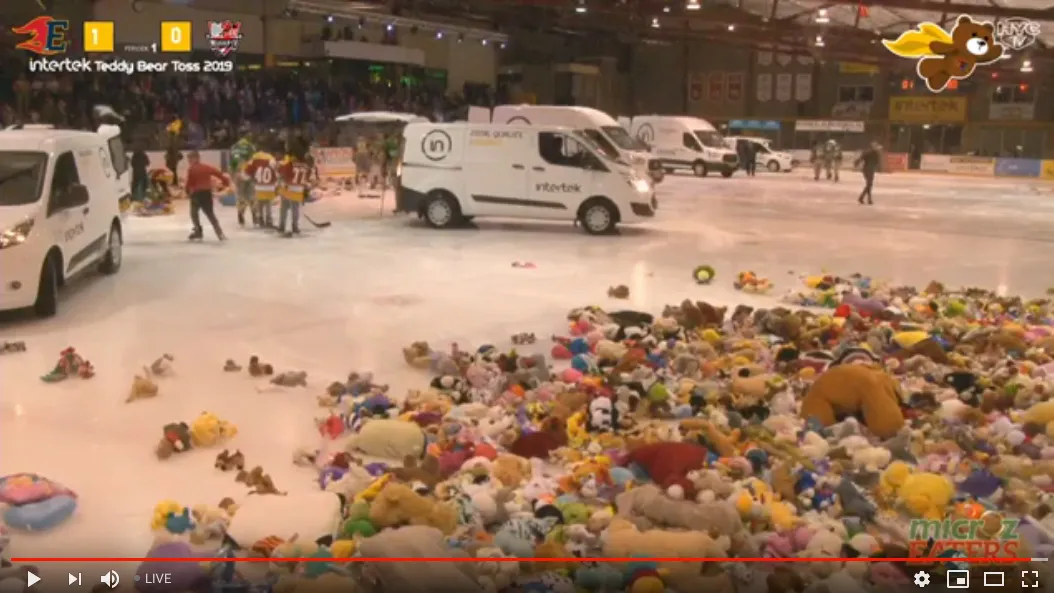 teddy baer toss eaters 2019