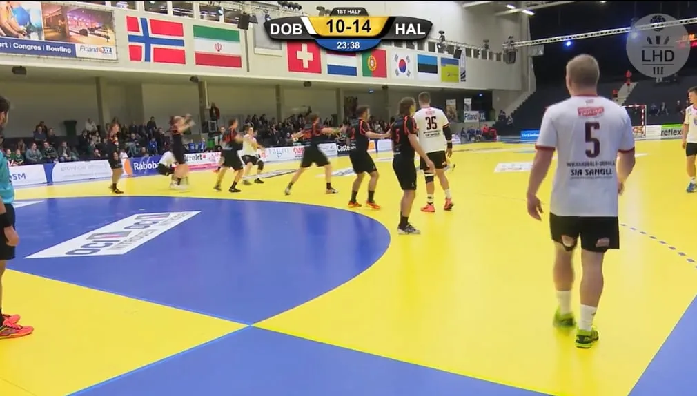 tenax dobele vs halden topphndball