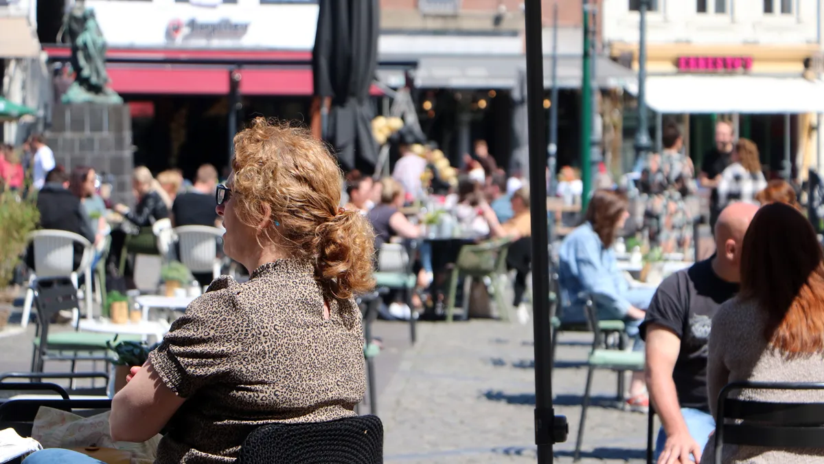terrassen weer open markt sittard