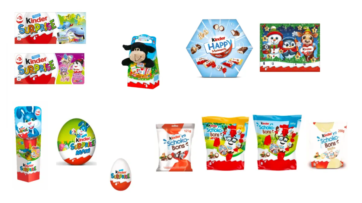 teruggeroepen kinder producten ferrero rocher