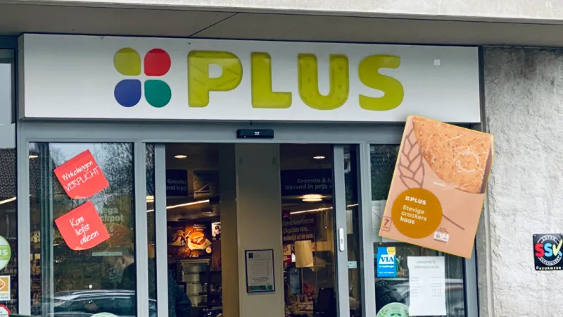 terugroepactie stevige crackers plus supermarkt
