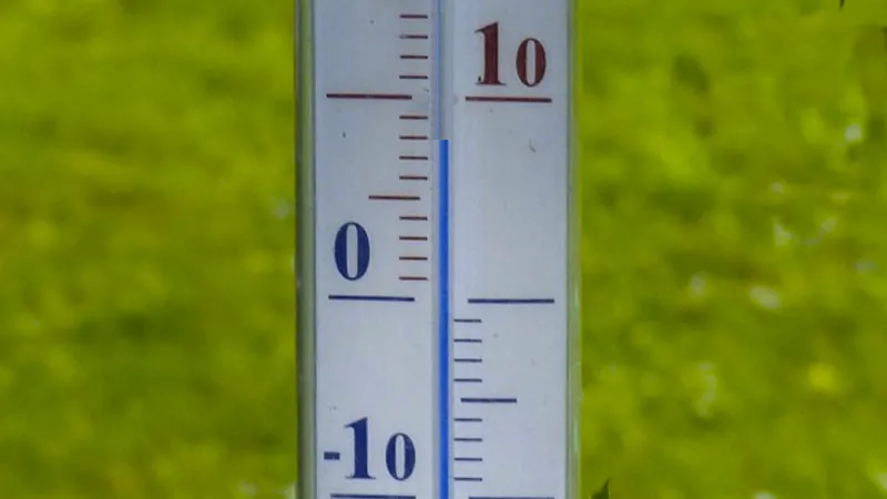 thermometer 8 graden